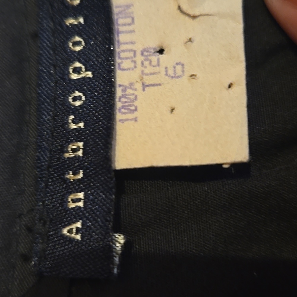 Anthropologie Stylish Embroidered Black Blouse - Picture 5 of 9